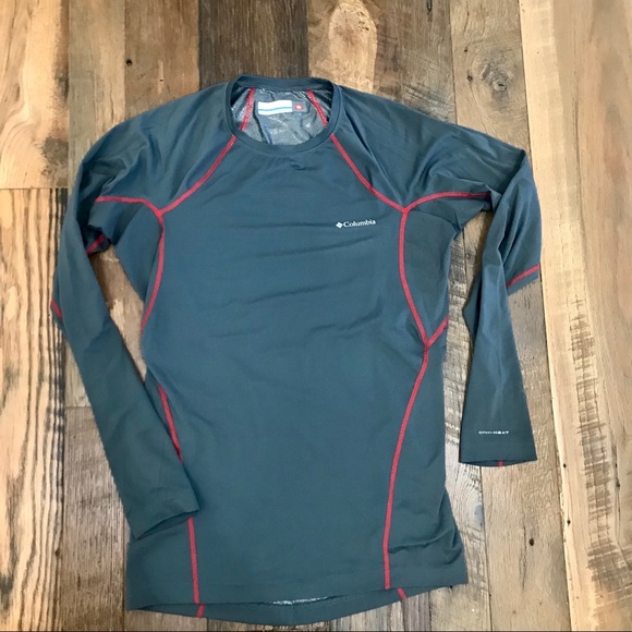 columbia blue compression shirt